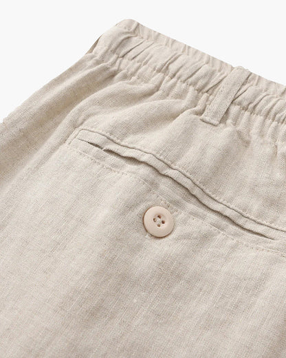 Casablanca - Pantalones Cortos de Lino Premium
