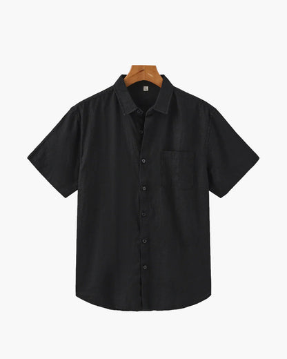 Cape Town - Camisa de Lino (Manga Corta)